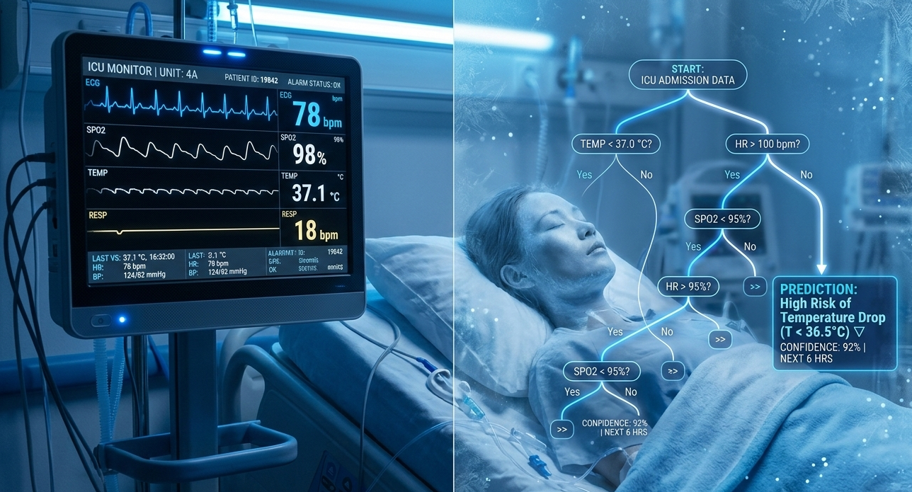 Hypothermia prediction